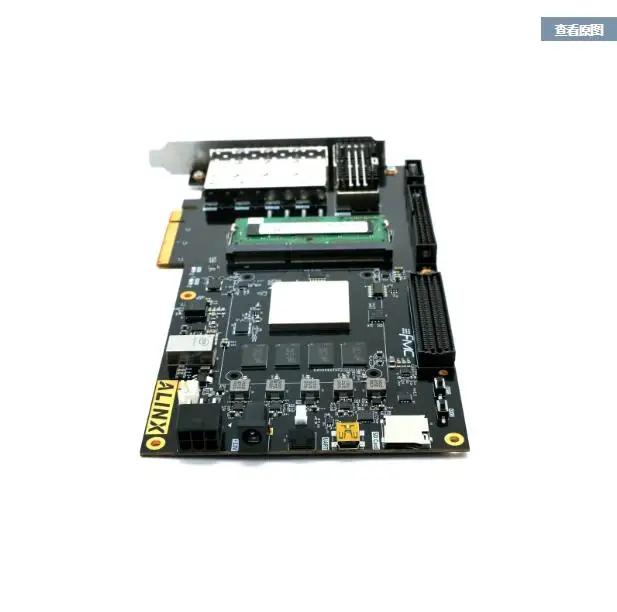 Verkaufen Für AX7325 XILINX FPGA Schwarz Gold Entwicklung Bord Kintex-7 K7 XC7K325T PCIE Beschleunigung Karte