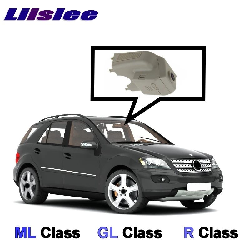 Автомобильный видеорегистратор LiisLee с Wi-Fi видеорегистратором для Mercedes Benz ML M GL R Class MB W164 X164 W251 2005~ 2012