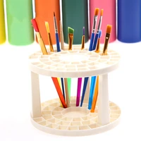 art supplies using paint brush penholder white round plastic drawing fashion product set 1 piece beige14 512 8cm