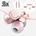 IKSNAIL стерео звук с 3,5 мм микрофоном наушники гарнитура наушники для iPhone, SamSung,Huawei,Xiaomi и другие наушники