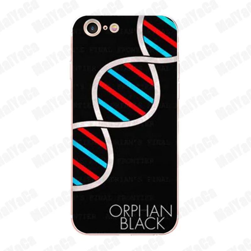 MaiYaCa Orphan Black TV Новинка Fundas мягкие чехлы для телефонов iPhone 8 7 6 6S Plus X 10 5 5S SE 5C 4 4S Coque