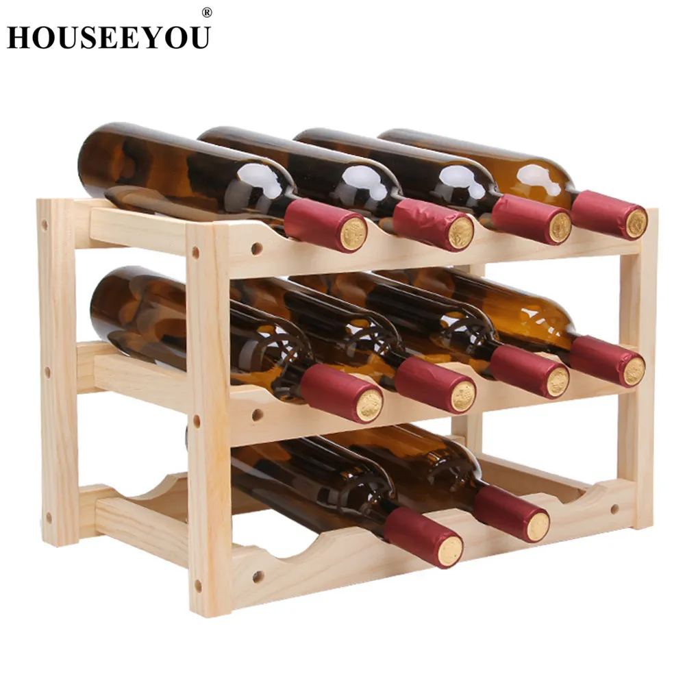 12 Чехлы для бутылок красного вина полка из серии сделай сам держатель пива