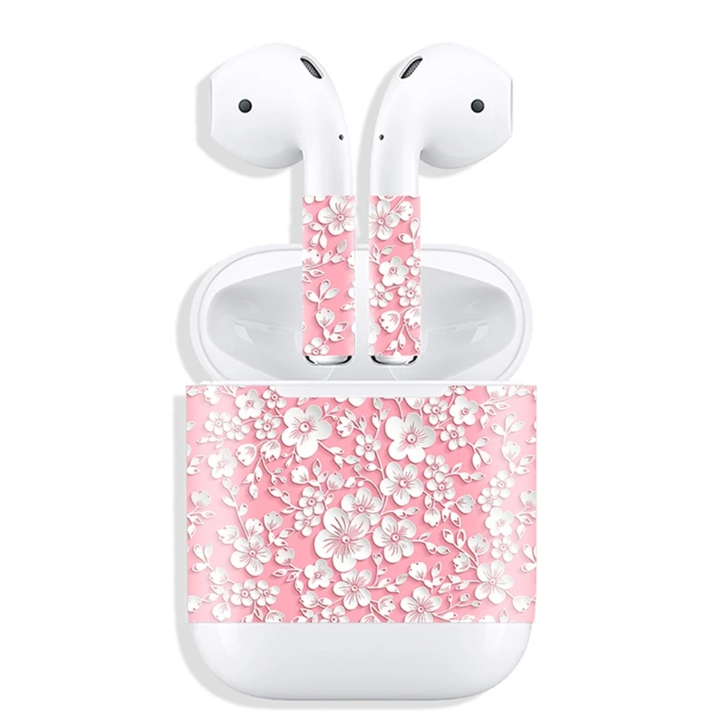 Новый релиз защитная виниловая наклейка наушники для Apple AirPods шкуры съемная