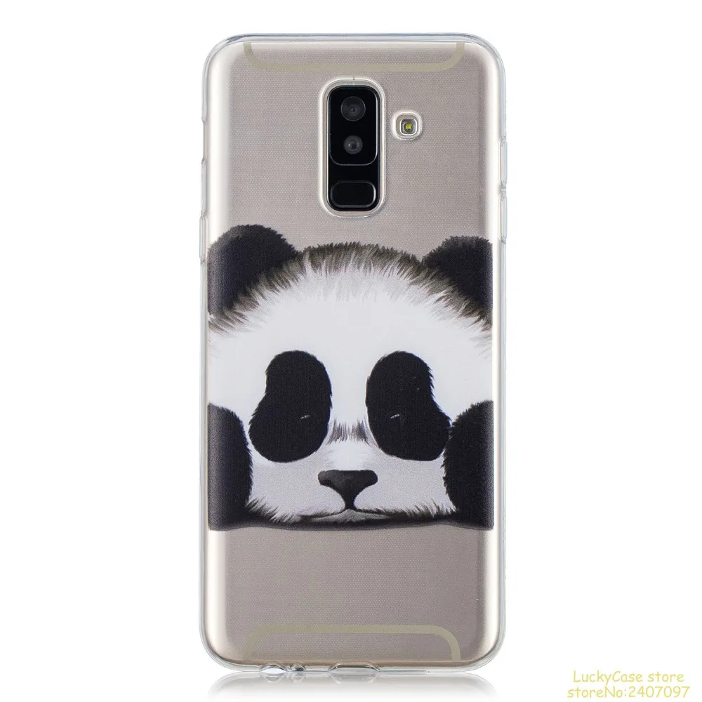 Для Samsung A6 PLUS 2018 чехол для телефона conque etui caso Капа прекрасный Стильный печати