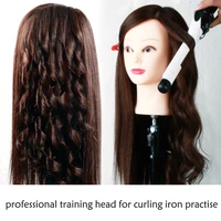 24 training head with hair maquiagem dolls 65 human hair mannequins for sale nice hairdressing head dummy great mannequin head