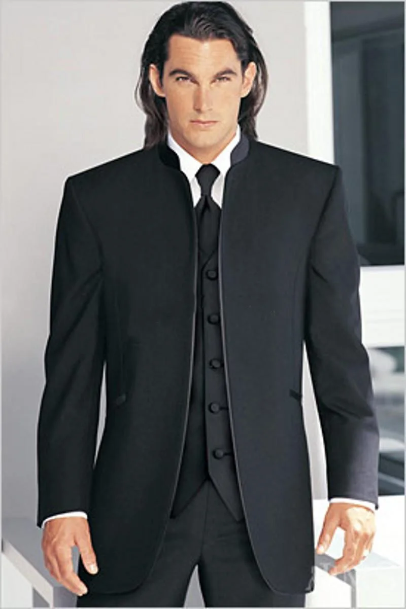same photo color Пиджак+ брюки+ жилет) Новое поступление Пользовательские Slim Fit Жених Bestman смокинг Для мужчин Нарядные Костюмы для свадьбы для Для мужчин костюм Homme Mariage terno - Цвет: same photo color