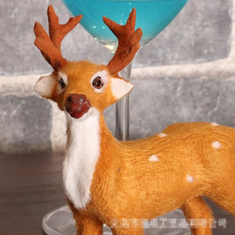 1 шт./лот рождественские украшения в виде мини-лося и крупного рогатого скота