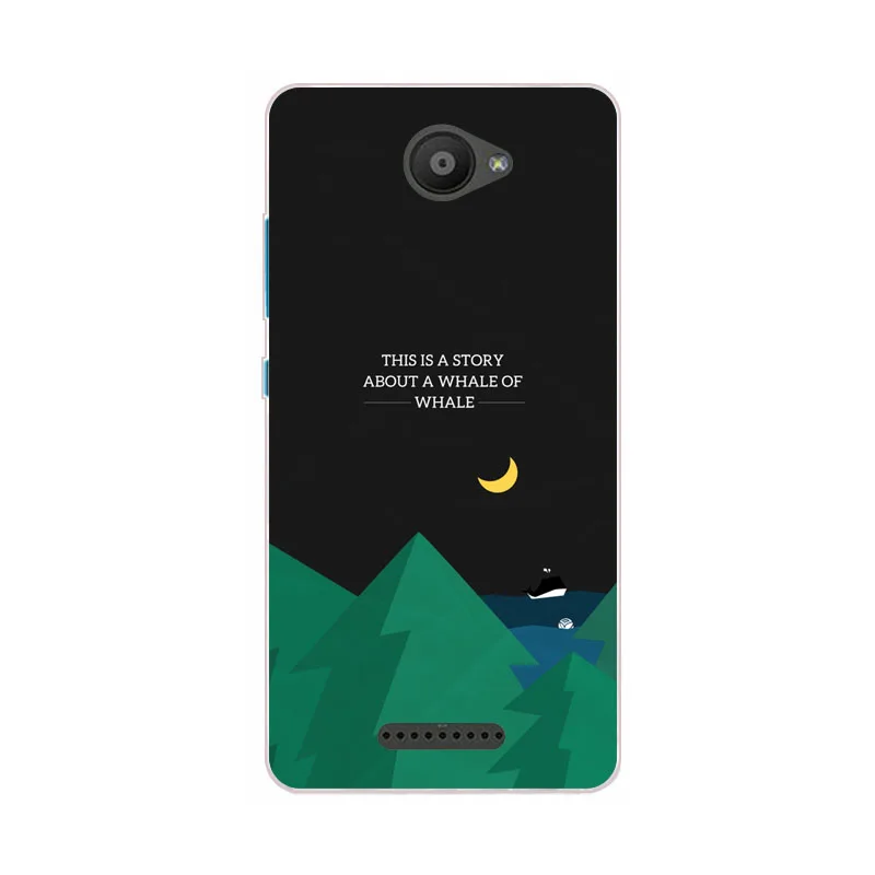 for BQ Aquaris U Lite Case Silicon scenery Painting Soft TPU Back Cover Protect Phone cases shell |