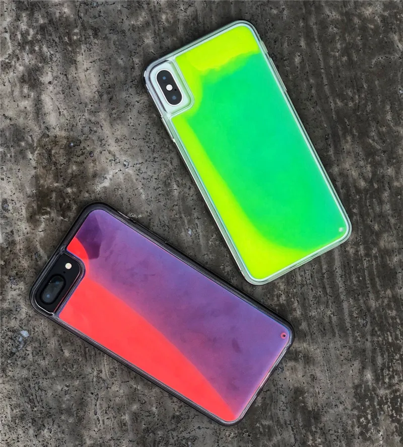 Горячие летние пляжные песочные Блестящие струящиеся чехлы для iPhone 11 Pro MAX XS Max XR X 6