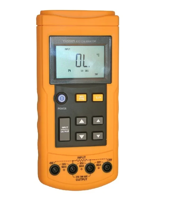 YHS-501 Fluke 712 plus batería recargable RTD, calibrador de proceso de señal de temperatura