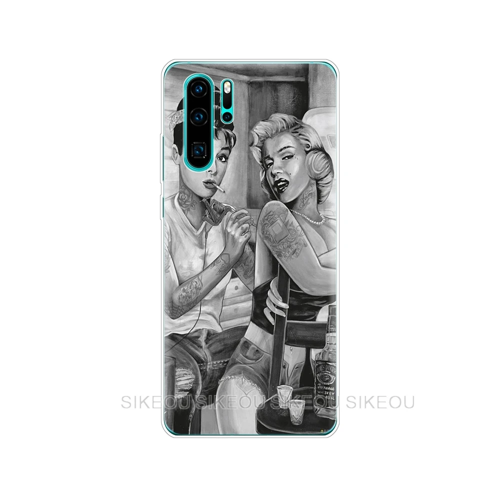 33762 Чехол для huawei P30 Pro Чехол huawei P30Pro чехол Силиконовый ТПУ для телефона чехол-накладка на huawei P30 Pro VOG-L29 ELE-L29 P 30 Lite чехол - Цвет: 33762