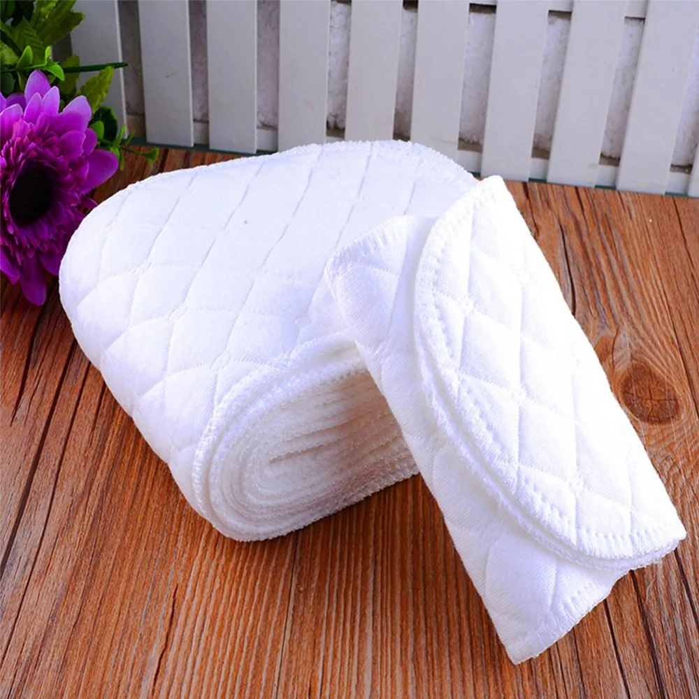 10 шт. моющиеся конопли ткань пеленки вставляет многоразовые и дышащая бамбука