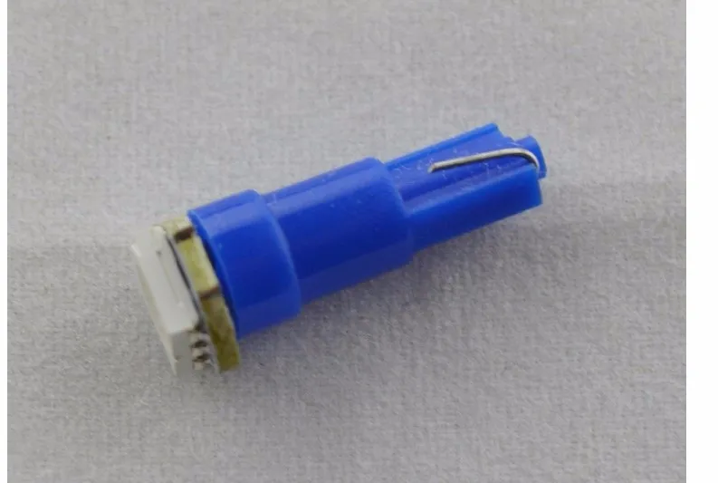 10 шт. T5 W3W W1.2W 5050 SMD СВЕТОДИОДНЫЙ Автомобильный клиновидный боковой лампочка приборной панели индикатор потепления светильник Авто доска приборная панель лампа 10X