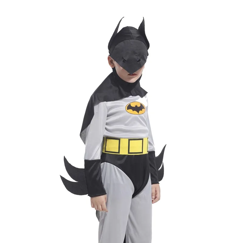 Маскарадный костюм Бэтмена для мальчиков Костюм супергероя на Рождество Новый
