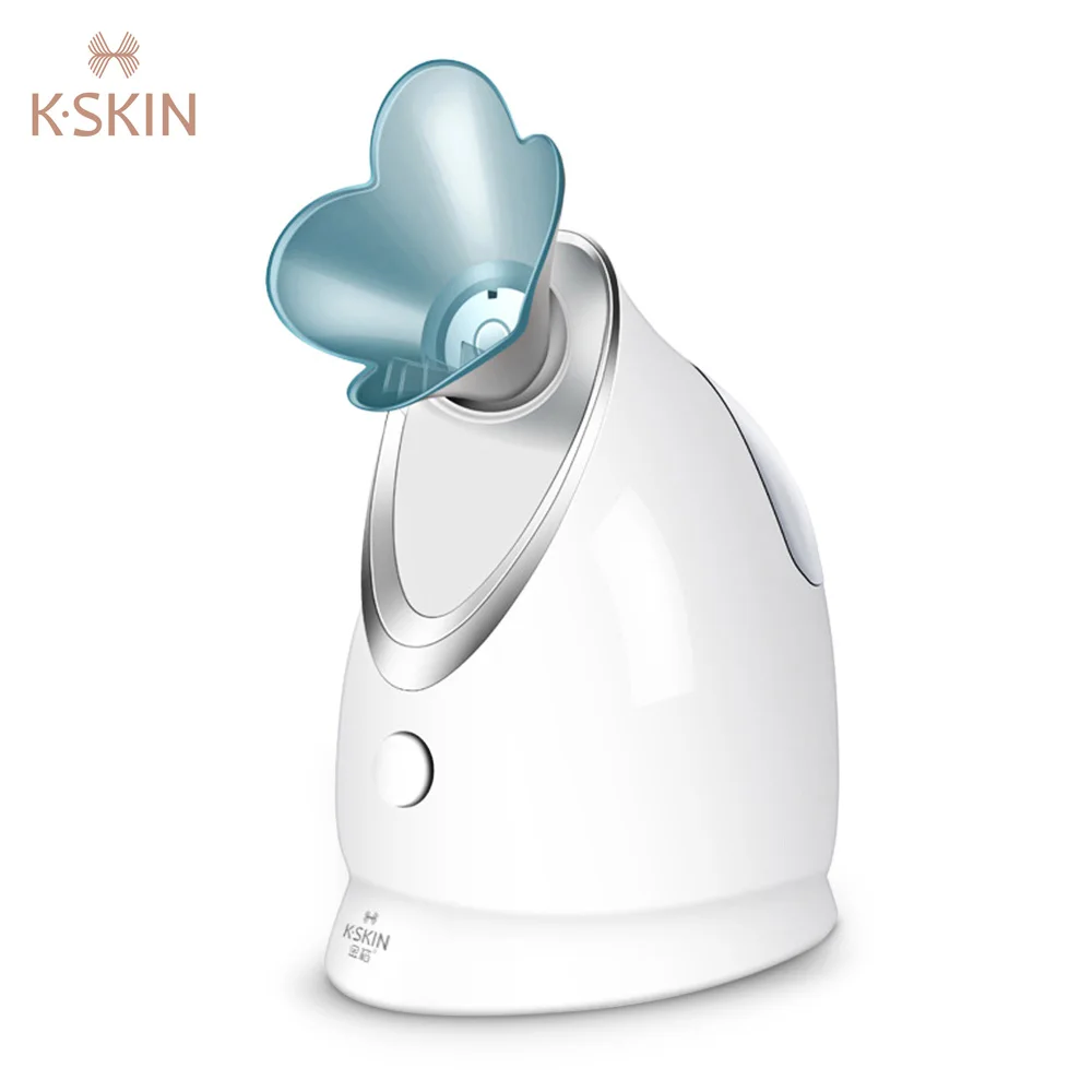 Deep Sky Blue K-SKIN KD2330 горячий ионный парогенератор для лица домашний спа уход за кожей лица увлажнитель один ключ управление Глубокая чистка горячий ионный парогенератор для лица - Цвет: Deep Sky Blue