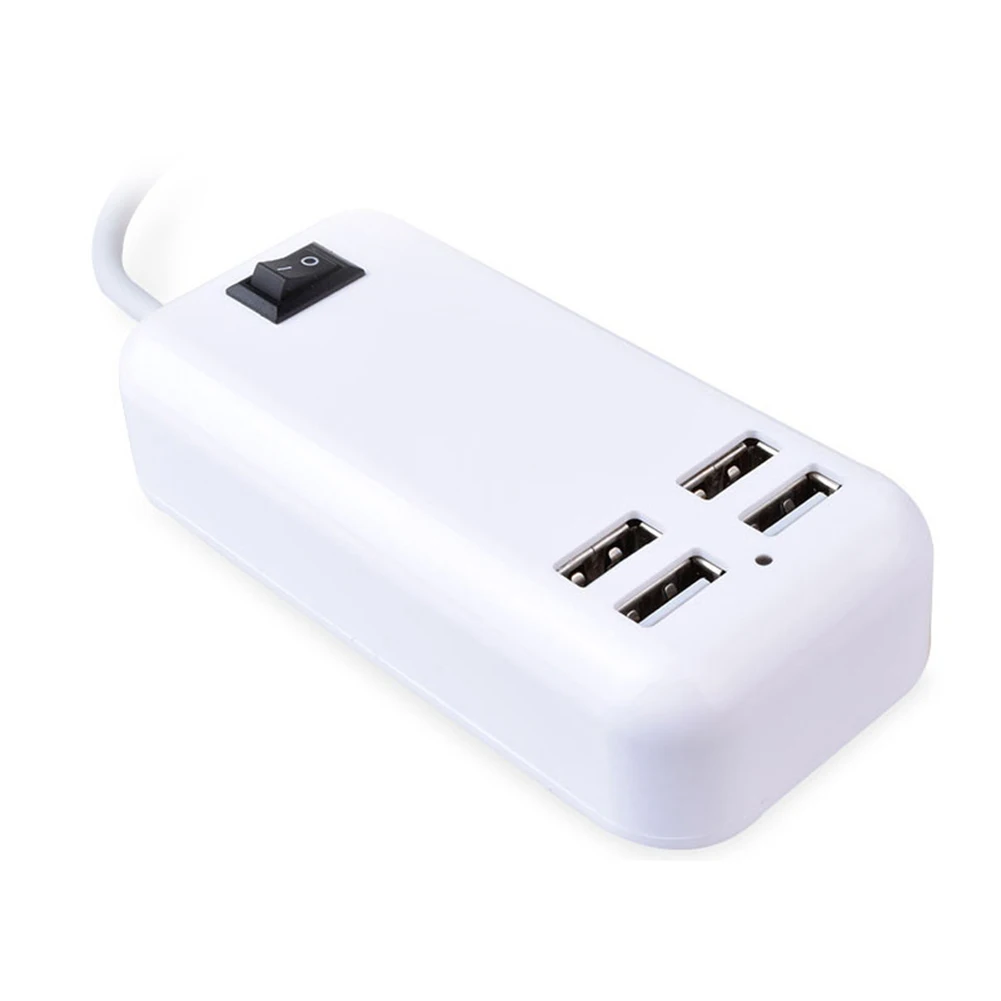 4USB порты телефона зарядное устройство концентратор 25W 5A Настольный EU/US/UK штекер