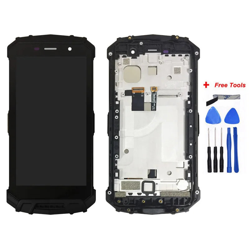 5 2 ''Для DOOGEE S60 LCD lcds дисплей + кодирующий преобразователь сенсорного экрана в