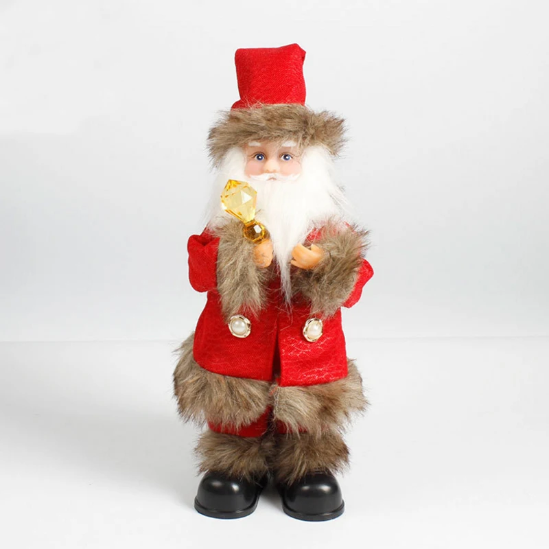 Рождественский Санта Клаус кукла танец со звуком электрическая игрушка Navidad