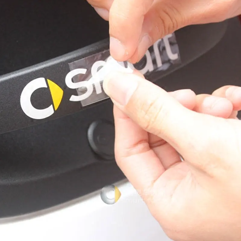 Наклейки для автомобиля на дверную ручку авто украшение пленка тела паста Smart Fortwo