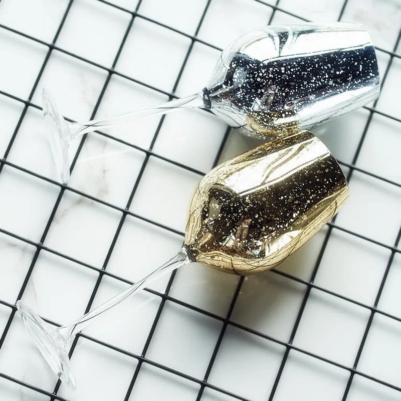 Домашний Декоративный бокал из нержавеющей стали роскошный комнатный