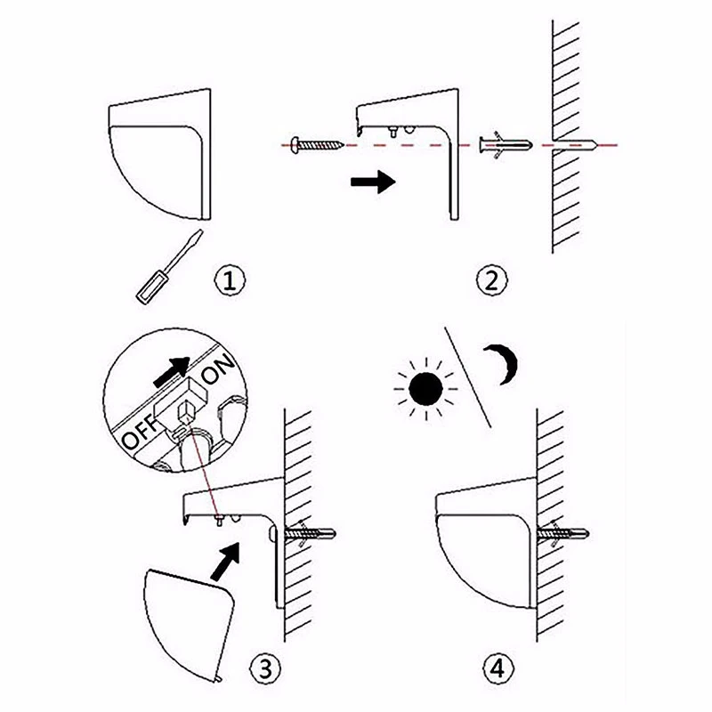 Батарея TAMPROAD включает в себя Солнечный СВЕТОДИОДНЫЙ ночник 6 светодиодов внутри
