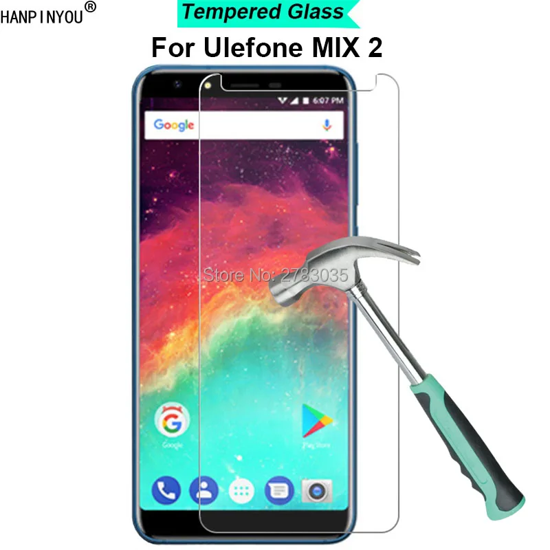 Ультратонкая закаленная Защитная стеклянная пленка для экрана Ulefone MIX 2 Mix2