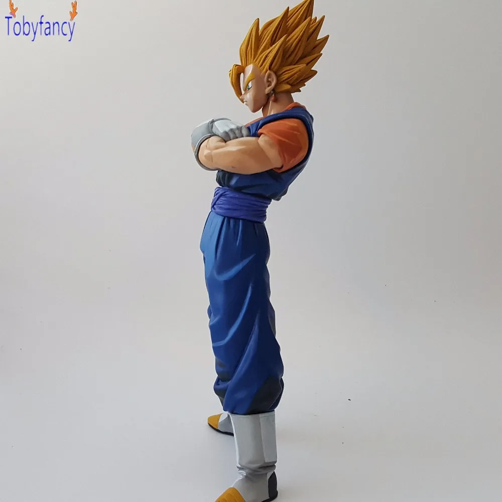 Dragon Ball Z Vegetto цифры 26 см Коллекция Модель игрушки DBZ Супер Саян Сон Гоку Цвет версия