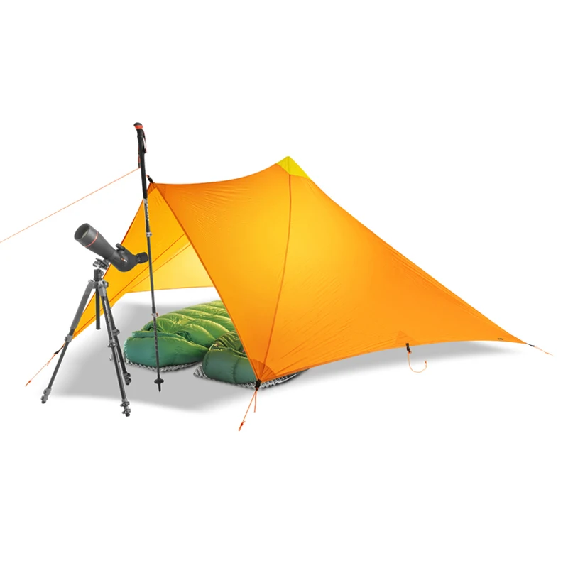 TrailStar Открытый Сверхлегкий 1 2 человек 15D нейлоновые стороны кремния пирамиды