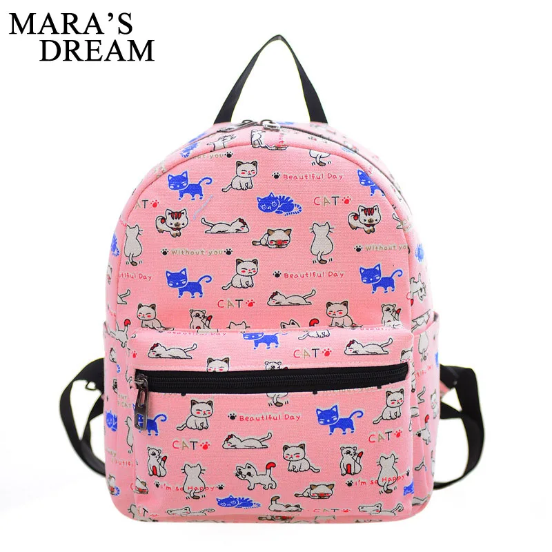 Женский рюкзак с принтом Mara's Dream школьный в стиле ретро школьные сумки|women printing