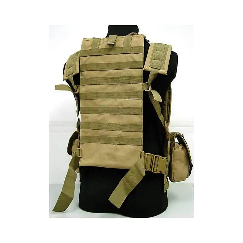 Военный жилет с мешочком для воды USMC тактический боевой Molle RRV нагрудная