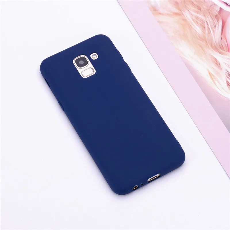 Цвет матовый чехол для samsung Galaxy A10 A20 A30 A40 A50 J3 J5 J7 J1 A6 A8 A7 J6 J4 Plus J2 A40 A50 силиконовый чехол