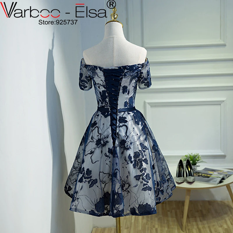 Vestidos de graduacion 2018 Тюлевое платье для выпускного вечера с вырезом лодочкой и