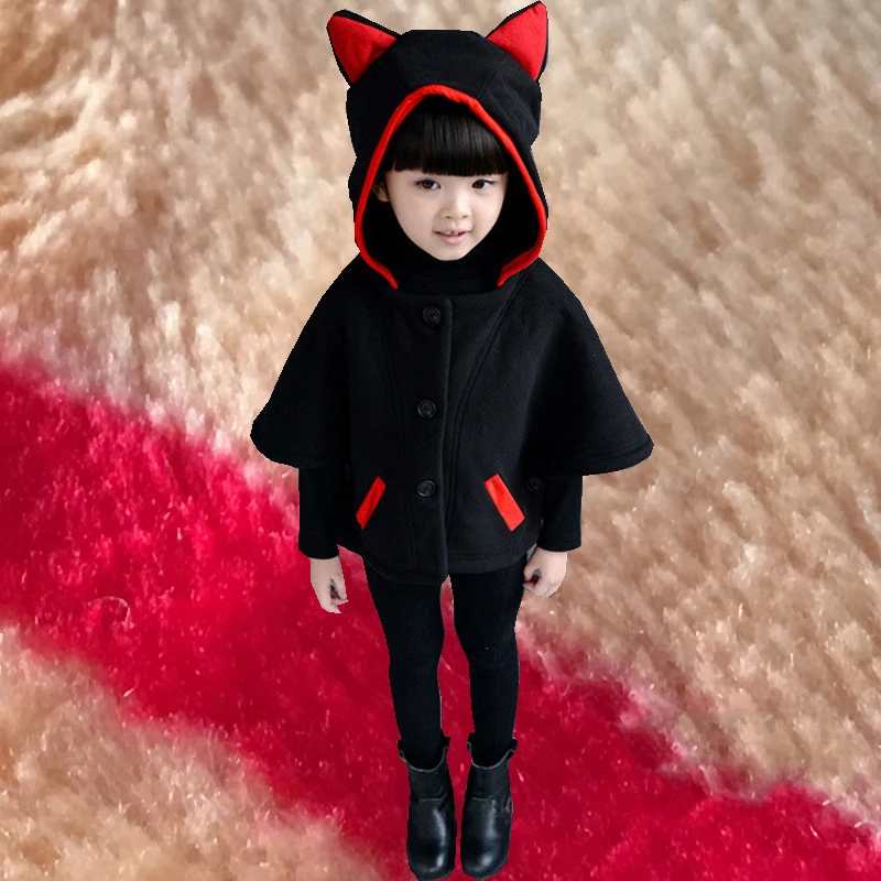 Женский ребенка 2018 на плотной подкладке для девочек Сезон осень-зима Одежда