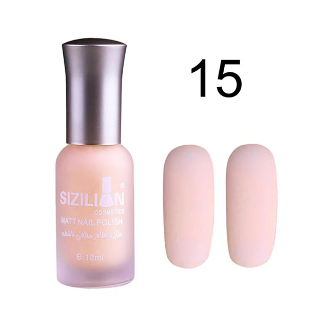 Nail Polish O Макияж 12 мл матовый тусклый лак для ногтей Быстросохнущий стойкий лак для ногтей матовый Гель-лак для ногтей профессиональный подарок для дизайна ногтей - Цвет: Nail Polish O