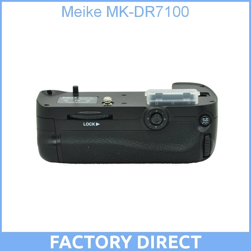 Meike MK DR7100 батарейный блок дистанционного управления для Nikon D7100|grip head|grip clipgrip kit |