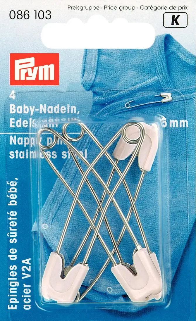 Германия Prym детская безопасная булавка нержавеющая сталь 086103 ручная работа diy