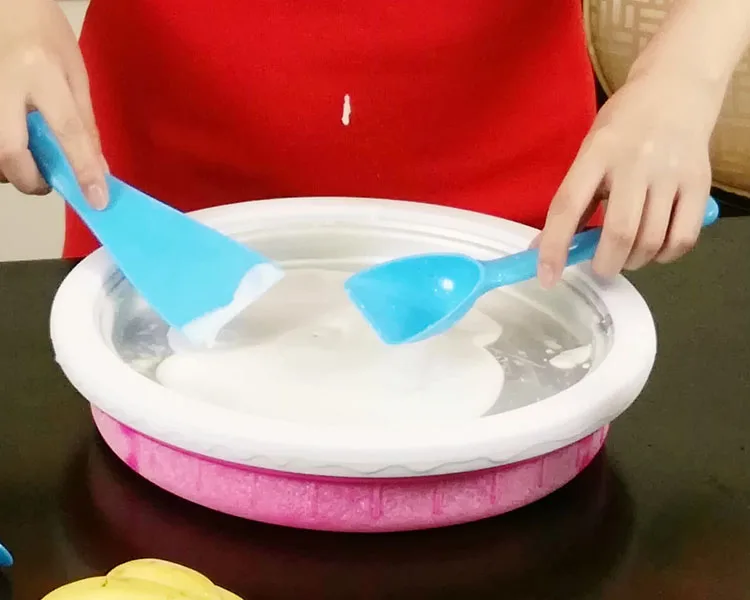 Бытовой Ручной Жареный лед машина мороженое с фруктами машина|machine for making shoes|machine