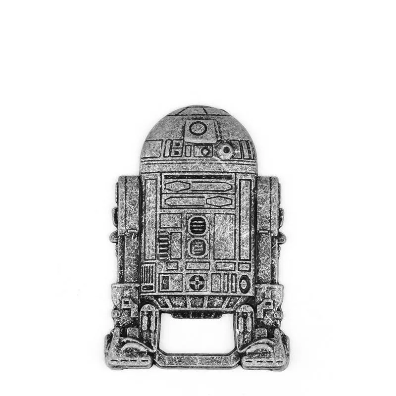 Star Wars R2 Робот Металл открывалка для бутылок Star Wars Поклонники Коллекция Сувенирная Продукция порте скрипичный ключ llaveros человек хорошим партнером
