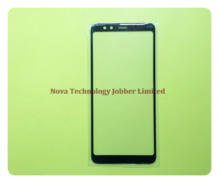 10 шт. Wyieno A8 черный внешний стеклянный экран для Samsung 2018 A530 A530F стеклянная линза