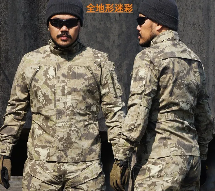 New TACTICAL Men Urban Sports BDU Camouflage Jacket coat Outdoor Hiking Hunting Military Anti-scratch Camping Shooting Outwears | Спорт и