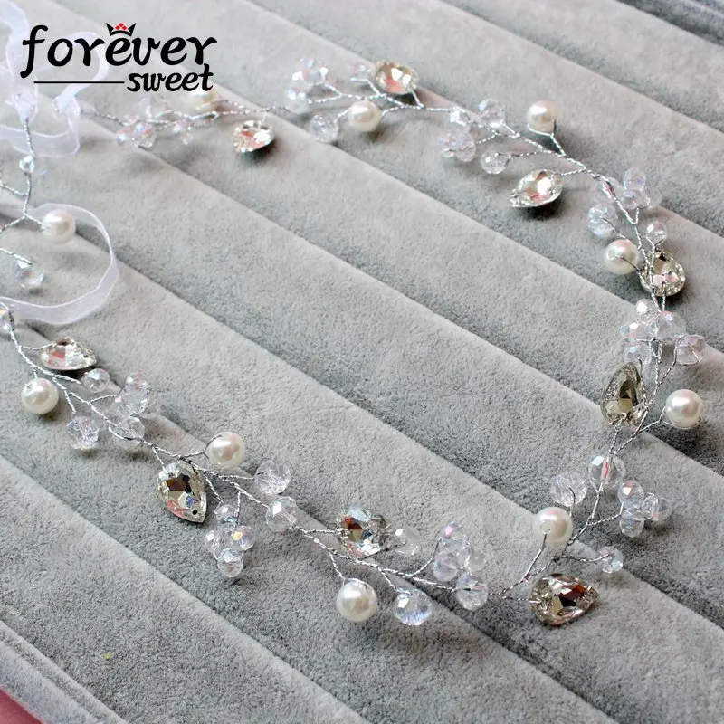 Свадебная тиара ручной работы с белыми кристаллами и жемчужинами|wedding tiara|pearl