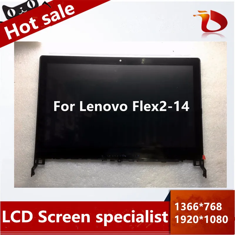 Бесплатная доставка 14 0 &quotдля Lenovo Flex2-14 Flex 2 ЖК-экран в сборе с сенсорным