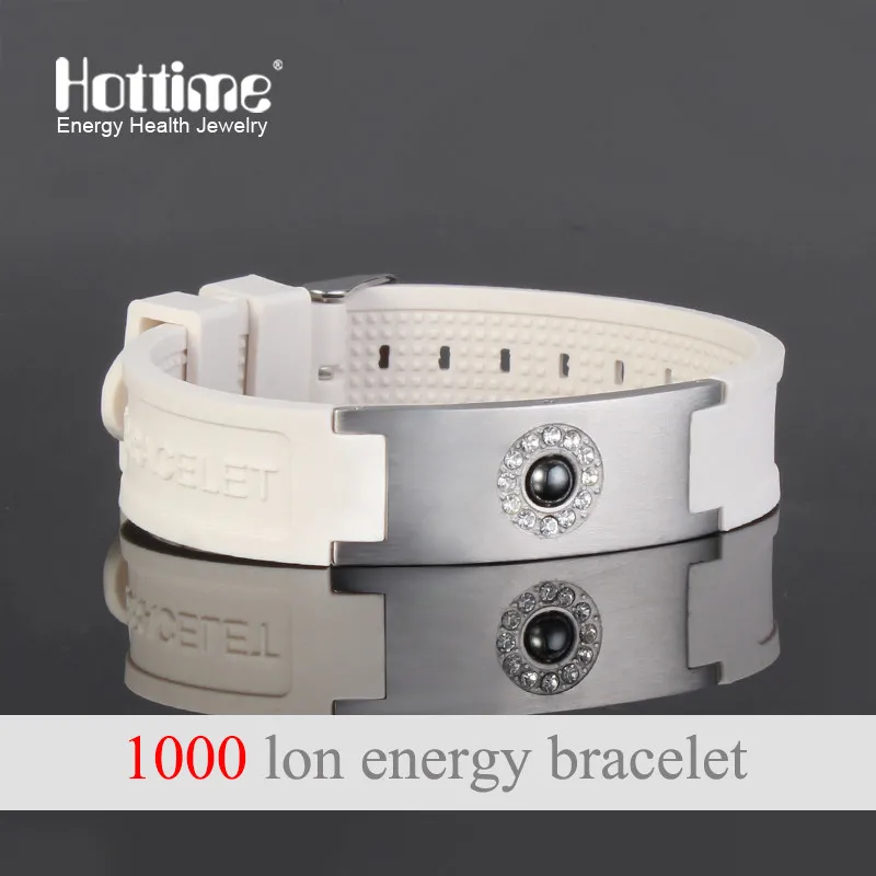 Hottime Tourmaline Energy Balance Bracelet Health Care Jewelry For Mens Germanium Magnetic Bracelets Bangles 20011 | Украшения и