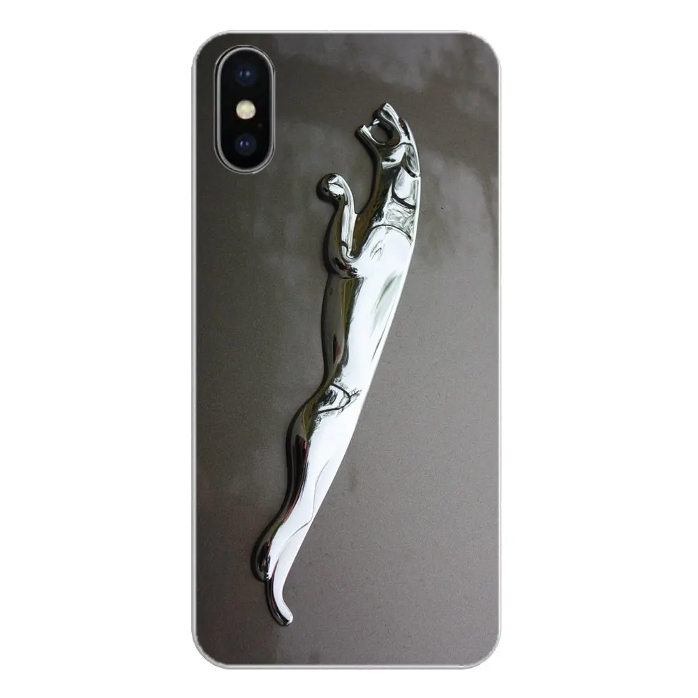 Super Jaguar car LOGO Art Print For Samsung Galaxy Note 8 9 S9 S10 A8 A9 Star Lite Plus A6S A9S Transparent Soft Cases Covers |
