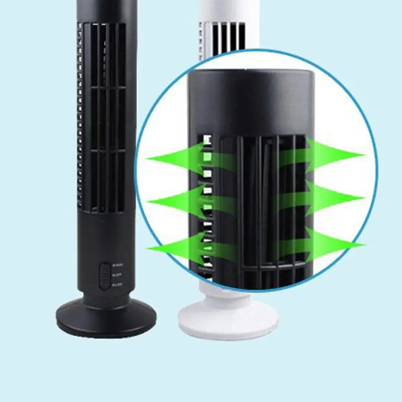 Креативный мини USB вертикальный безлопастный кондиционер Ручной портативный