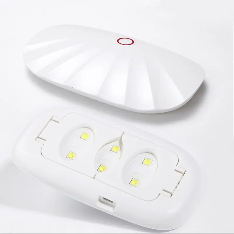 6 Вт Lampa светодиодный Маникюр машина для выпечки ногтей УФ мини светодиоды лампа