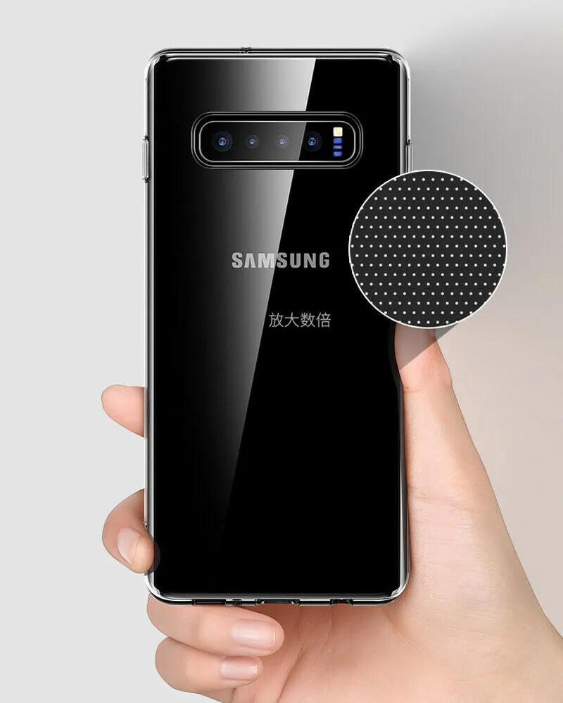 Прозрачный силиконовый чехол для samsung Galaxy S10 плюс S10 силиконовый чехол для телефона для samsung S10 S10E примечание 9 8 S9 S8 S7 прозрачный чехол