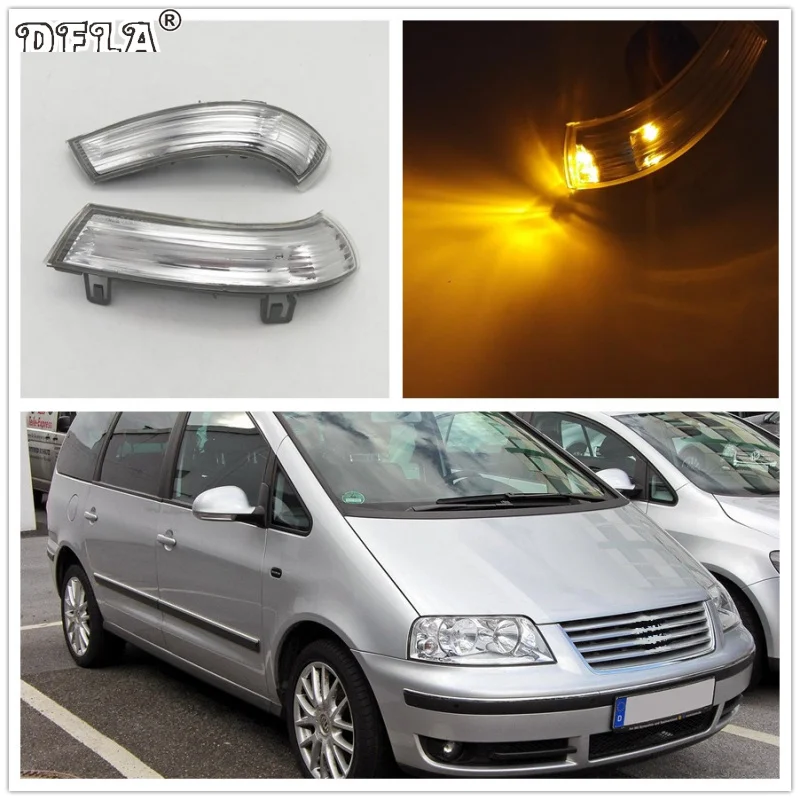 Светодиодный светильник для VW Sharan 2003 2004 2005 2006 2007 2008 2009 2010 авто-Стайлинг Боковые Зеркала поворотники светодиодный светильник s