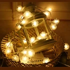 Гирлянда светодиодная, 4 м, 220 В перем. Тока, уличная декоративная подсветка светодиодный