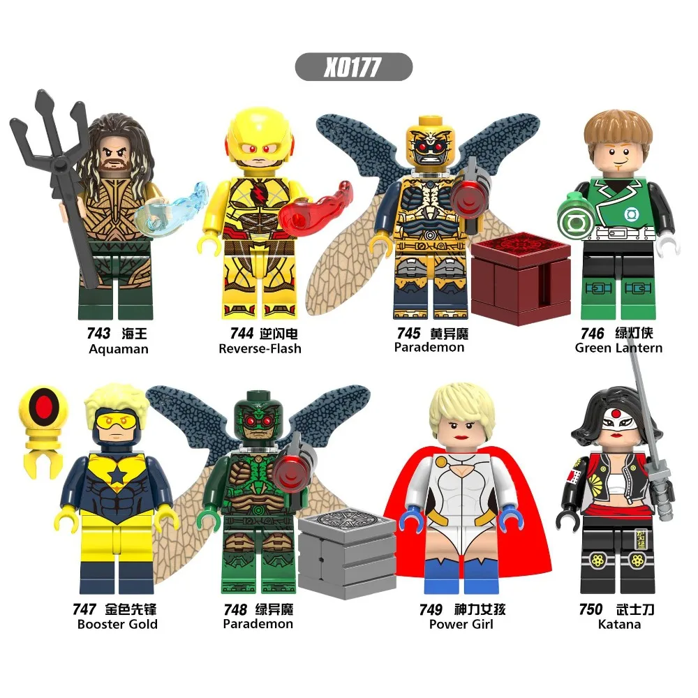 Совместим с LegoINGlys AvengersING Marvel для ролевых игр Нептуном вспышка разные магические